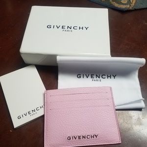 Authentic Givenchy Pandora Leather Card Holder